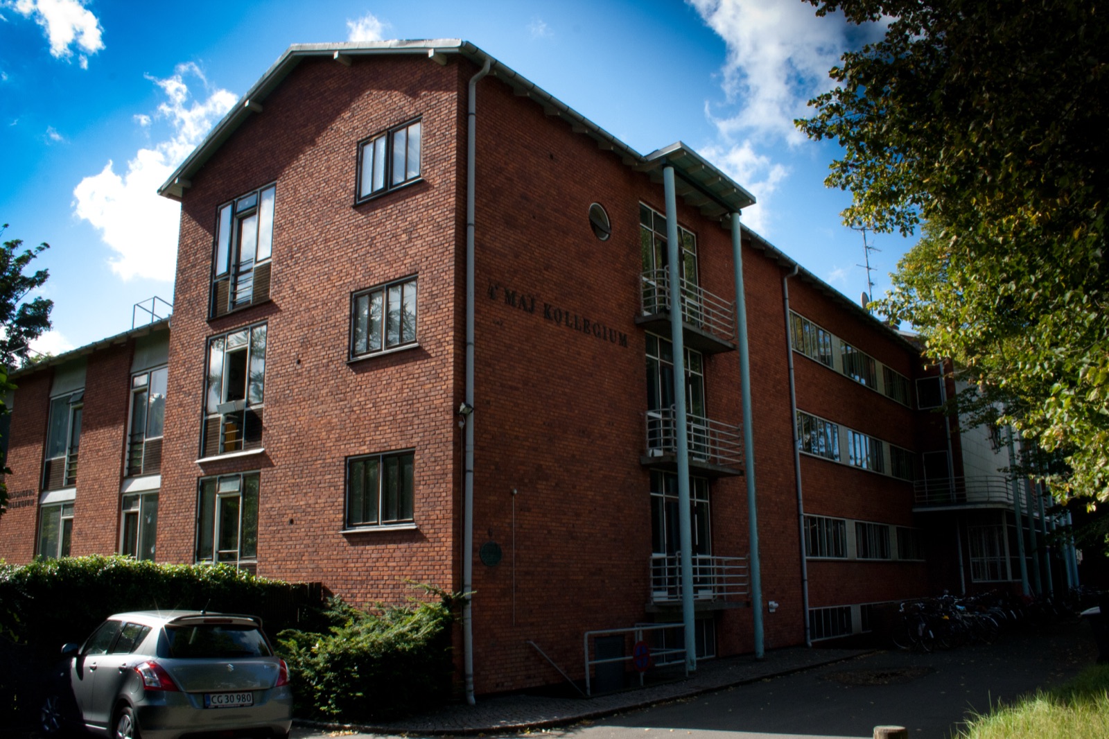 4. Maj Kollegiet — the 1951 memorial wing on Bredegade, Frederiksberg